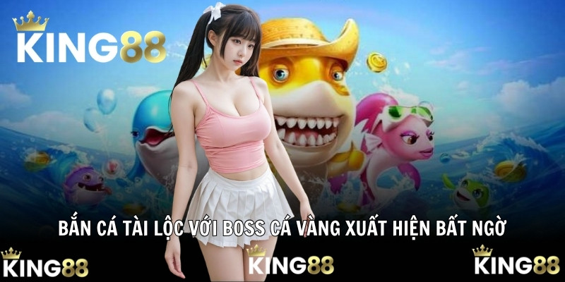 Bắn cá Tài Lộc với Boss cá vàng xuất hiện bất ngờ