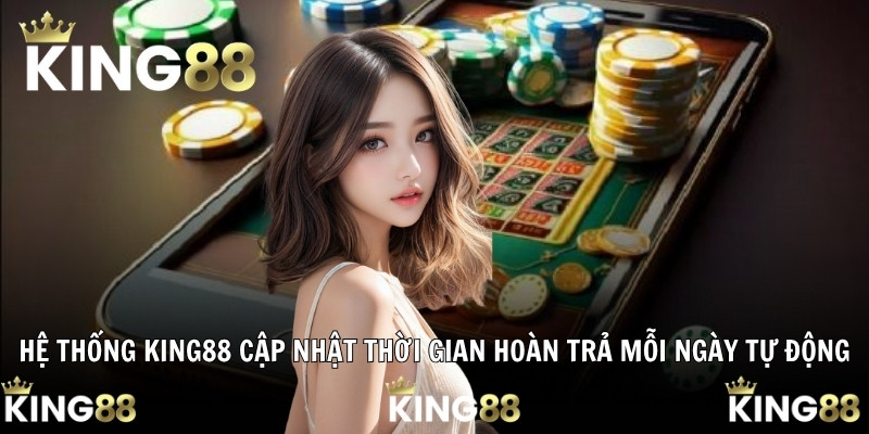 Hệ thống King88 cập nhật thời gian hoàn trả mỗi ngày tự động