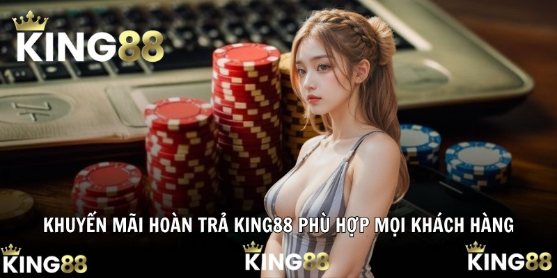 Khuyến mãi hoàn trả King88 phù hợp mọi khách hàng